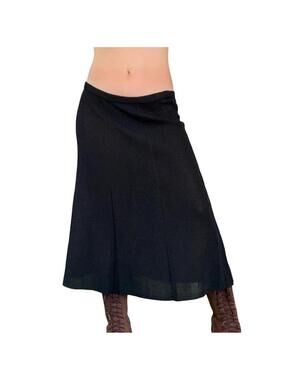 Y2K TRAD GOTH MINIMALIST SKIRT